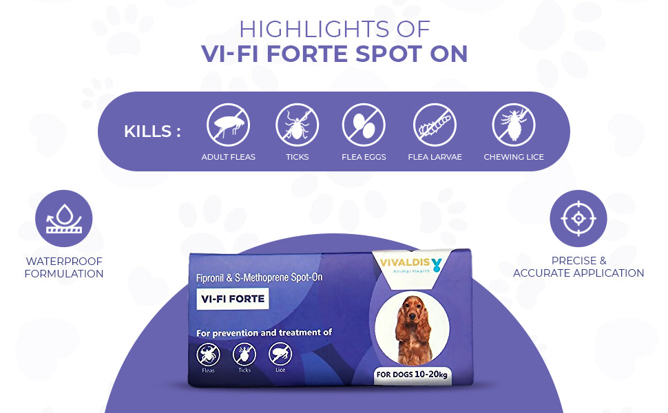 Vi-Fi Forte Spot On For Dogs