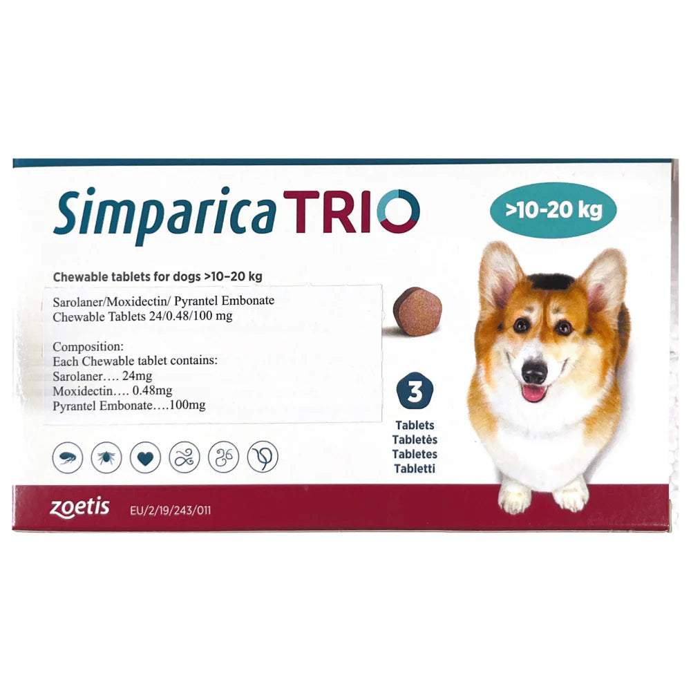 Simparica Trio Chewable Tablets