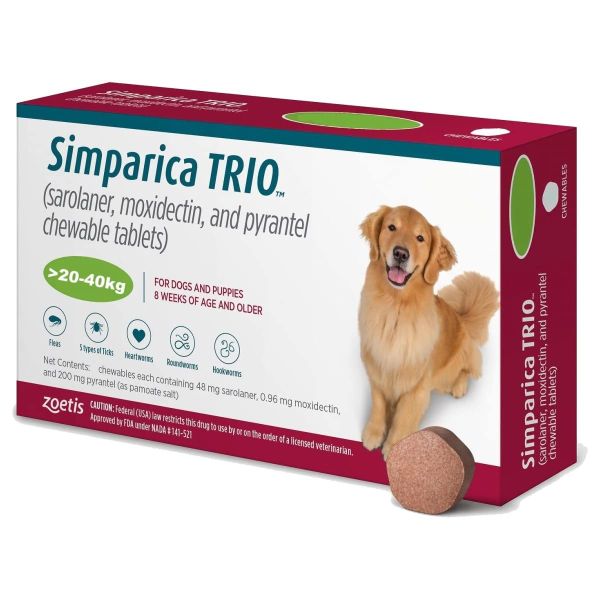 Simparica Trio Chewable Tablets