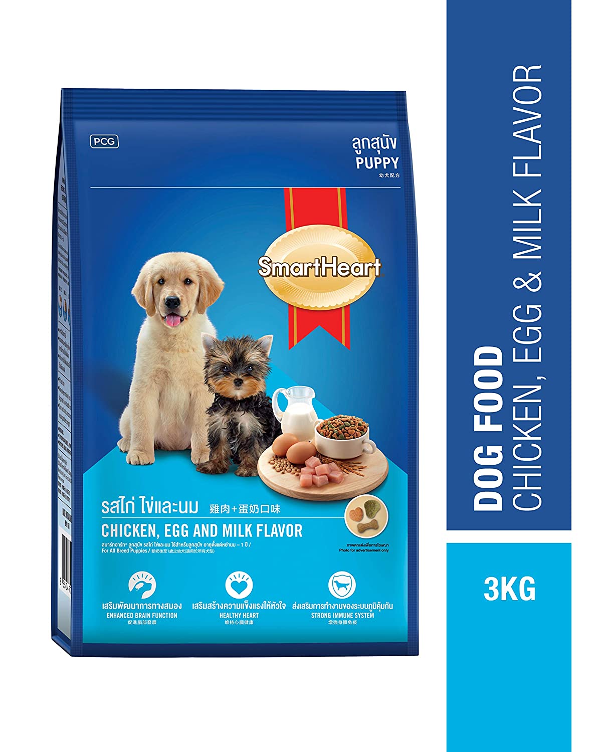 SmartHeart Dog Food Puppy (Chicken, Egg & Milk)