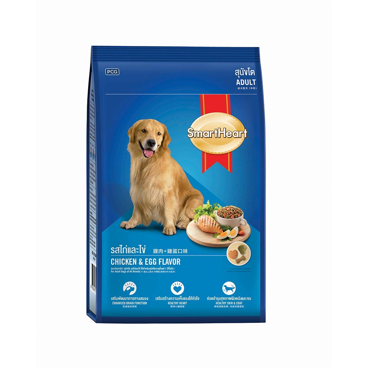 SmartHeart Dog Food Adult (Chicken &Egg)