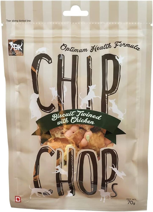 Chip Chops Biscuit Twined With Chicken