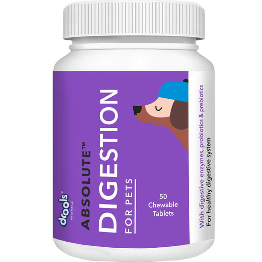 Drools Absolute Tablets For Dogs (Digestion)