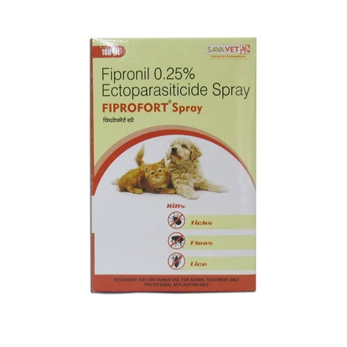 Fiprofort Tick Spray For Dogs & Cats
