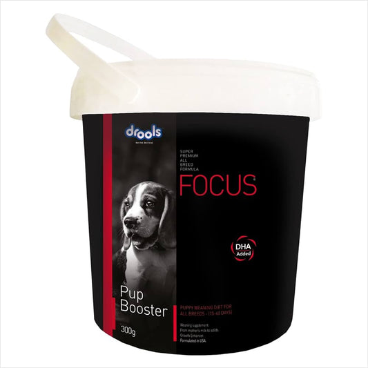 Drools Focus Pup  Booster Milk Replacer For Puppies 300 gm