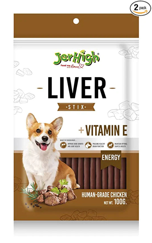 Jerhigh Liver Stix 100 gm