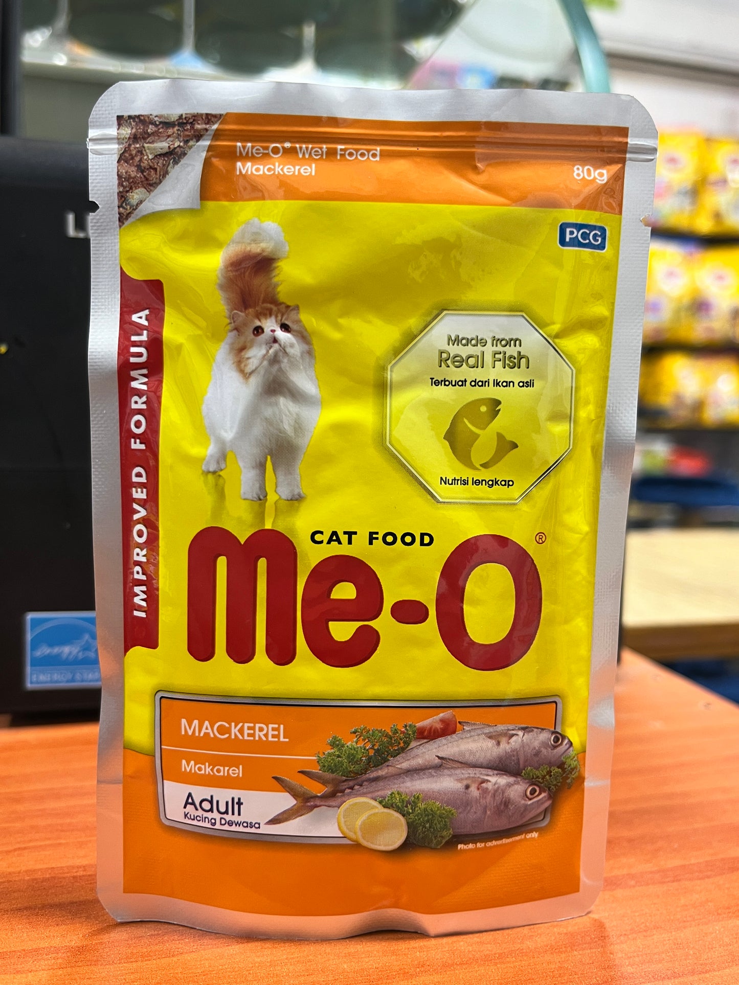 Me-O Cat Wet Food (Adult Mackerel) 80 gm