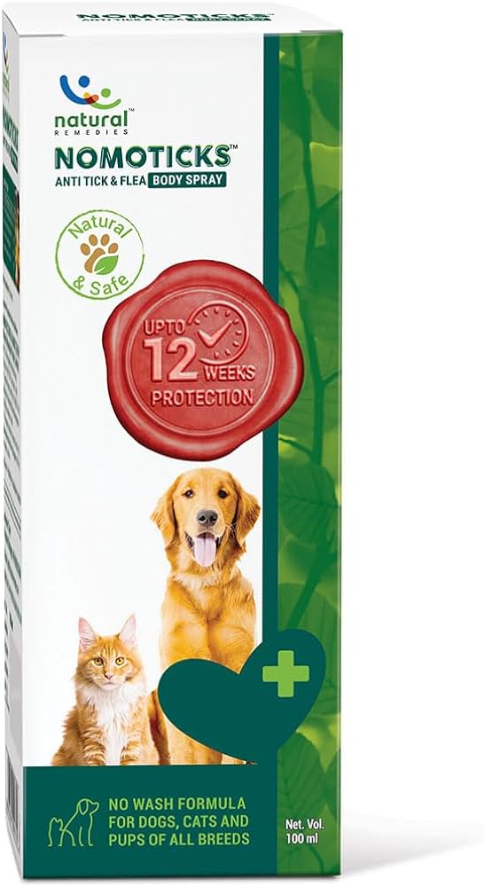 Nomoticks (Body spray) Tick Spray For Dogs & Cats