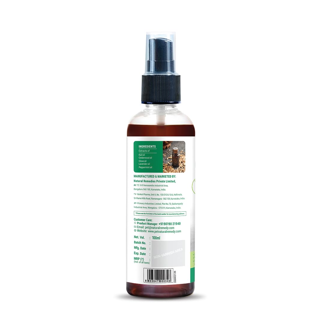 Nomoticks (Home Spray) Tick Spray For Dogs & Cats