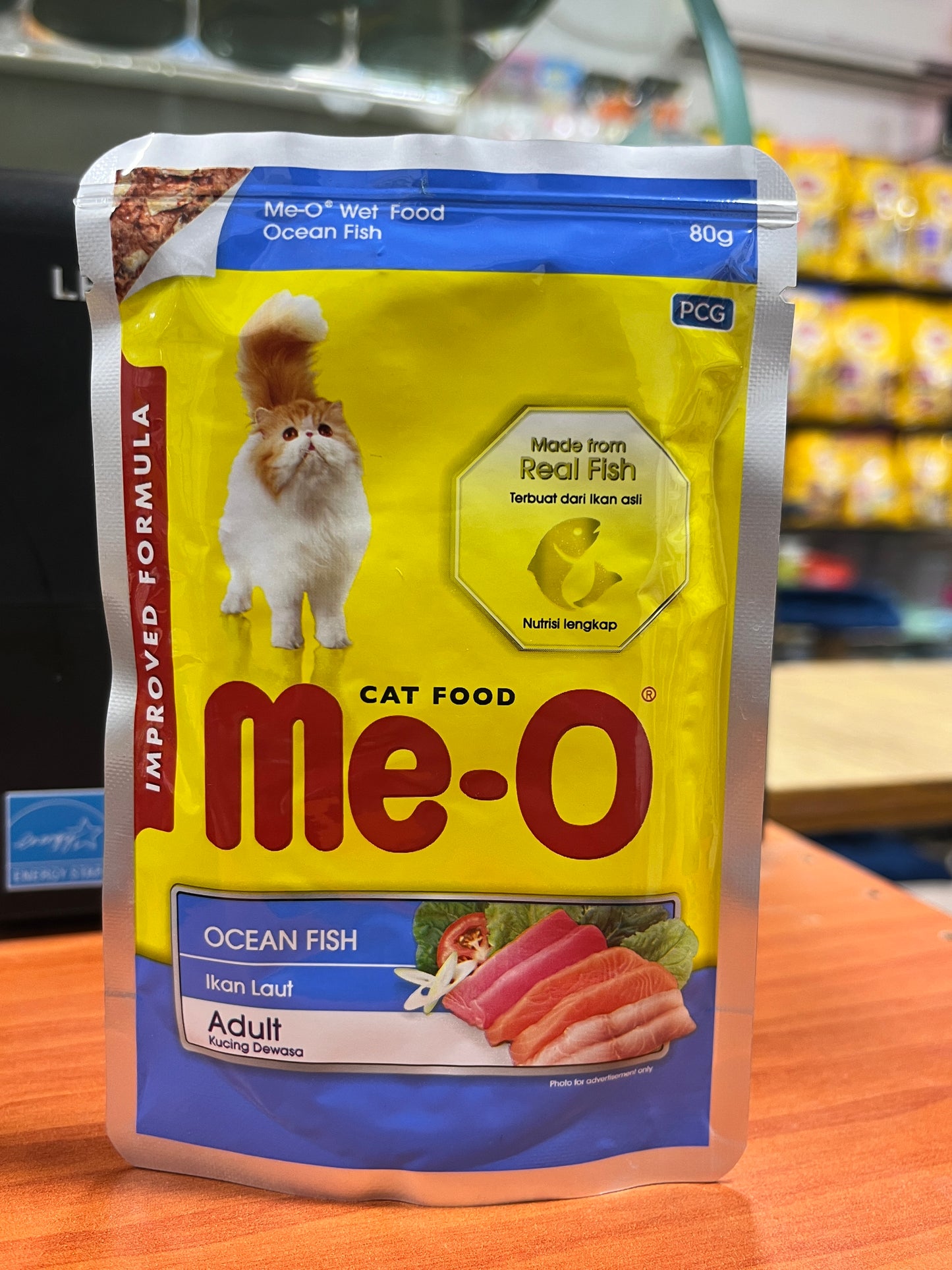 Me-O Cat Wet Food (Adult Ocean Fish) 80 gm