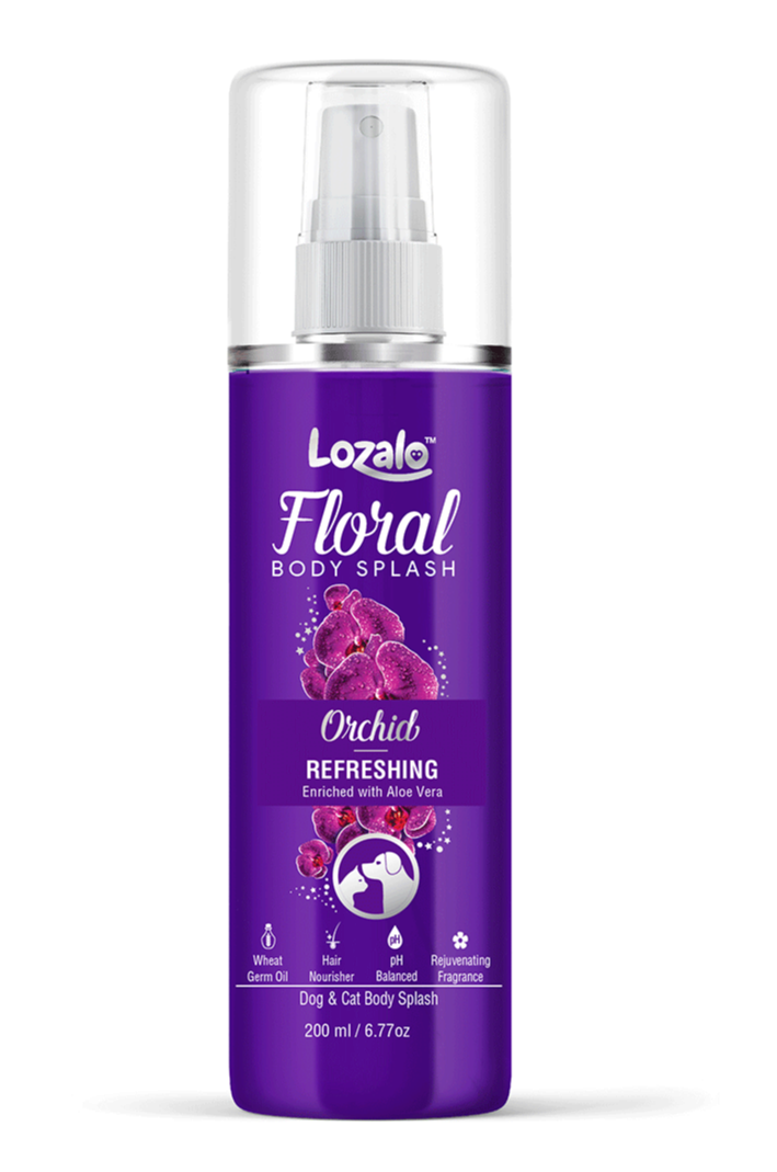 Lozalo Floral Body Splash Perfume 200 ml (Orchid)