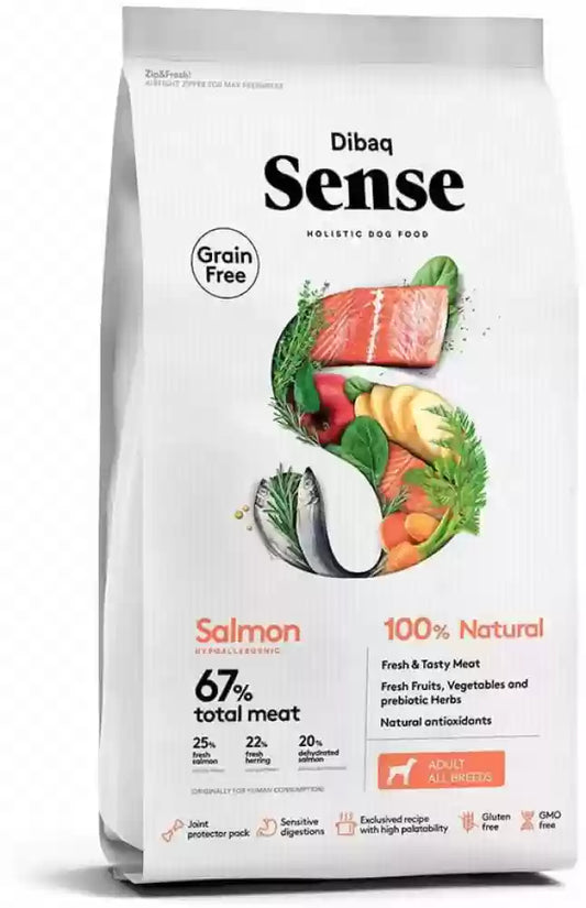 Dibaq Sense Dog / Puppy Food( Adult Salmon) 2 Kg