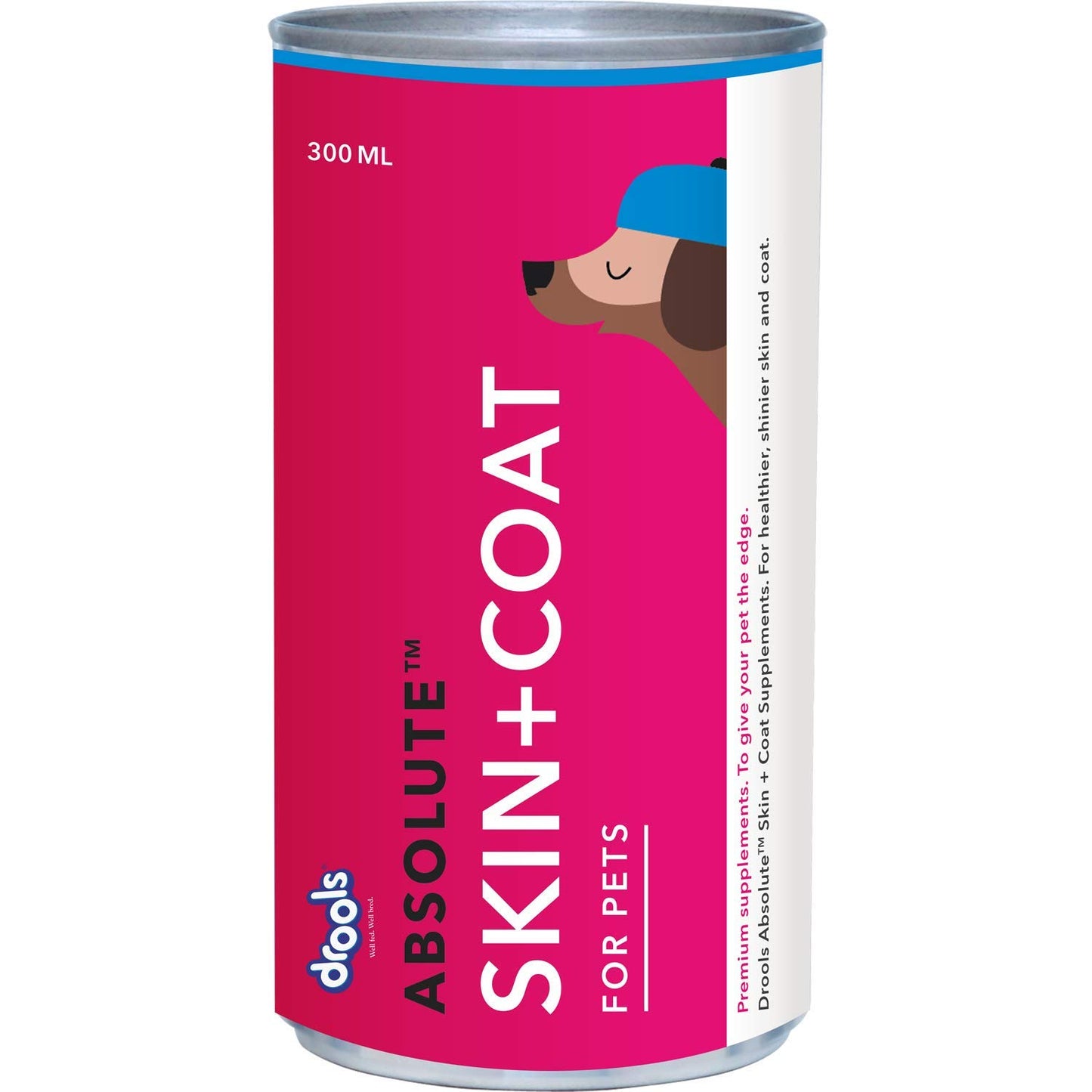 Drools Absolute Syrup For Dogs (Skin & Coat) 300 ml