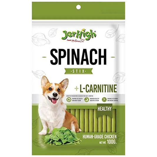 Jerhigh Spinach Stix 100 gm