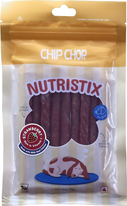 Chip Chops Nutristix Strawberry 70 gm