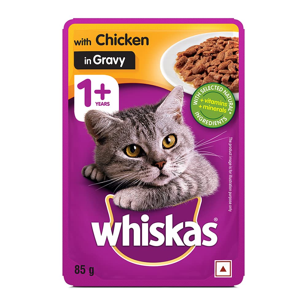 Whiskas Wet Gravy For Cats Adult Chicken