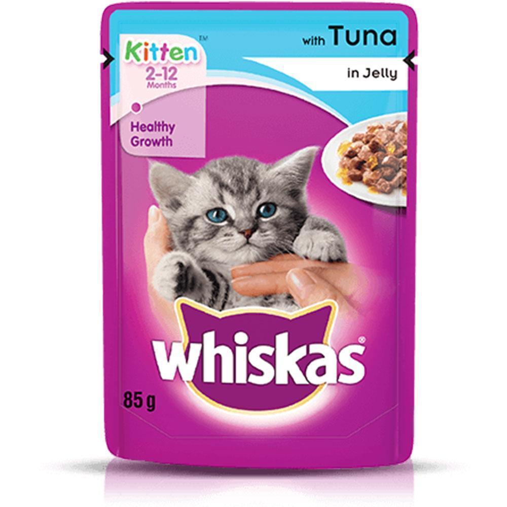 Whiskas Wet Gravy For Cats  Kitten Tuna